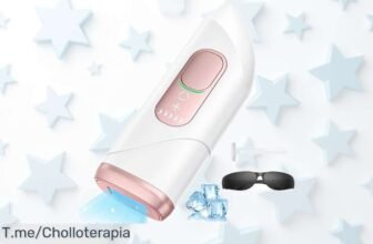 Depiladora láser con función hielo para eliminar el vello rápido y sin dolor disfruta este ofertón único con descuento brutal precio loco que vuela compra ya