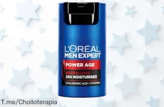 Descubre L’Oréal Men Expert Power Age con descuento brutal crema antiarrugas que revitaliza tu piel y potencia juventud aprovecha este super chollo precio loco se va ya