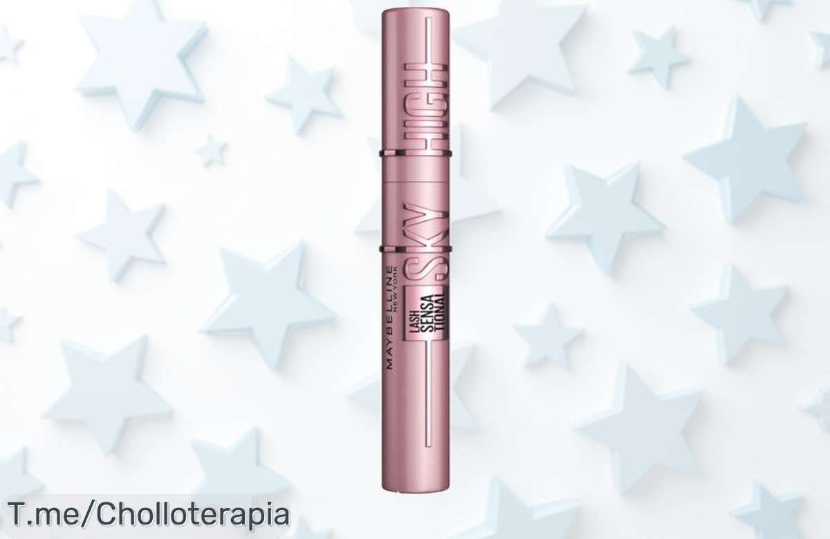 Descubre Maybelline Lash Sensational Sky High con volumen sin grumos y pestañas infinitas aprovecha este ofertón con descuento brutal por tiempo limitado no lo dejes escapar