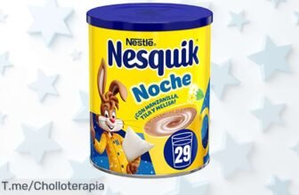 Descubre Nesquik Noche cacao con manzanilla y tila el super chollo que relaja tras cenar disfruta del saborazo a chocolate en un precio loco oferta limitada corre ya