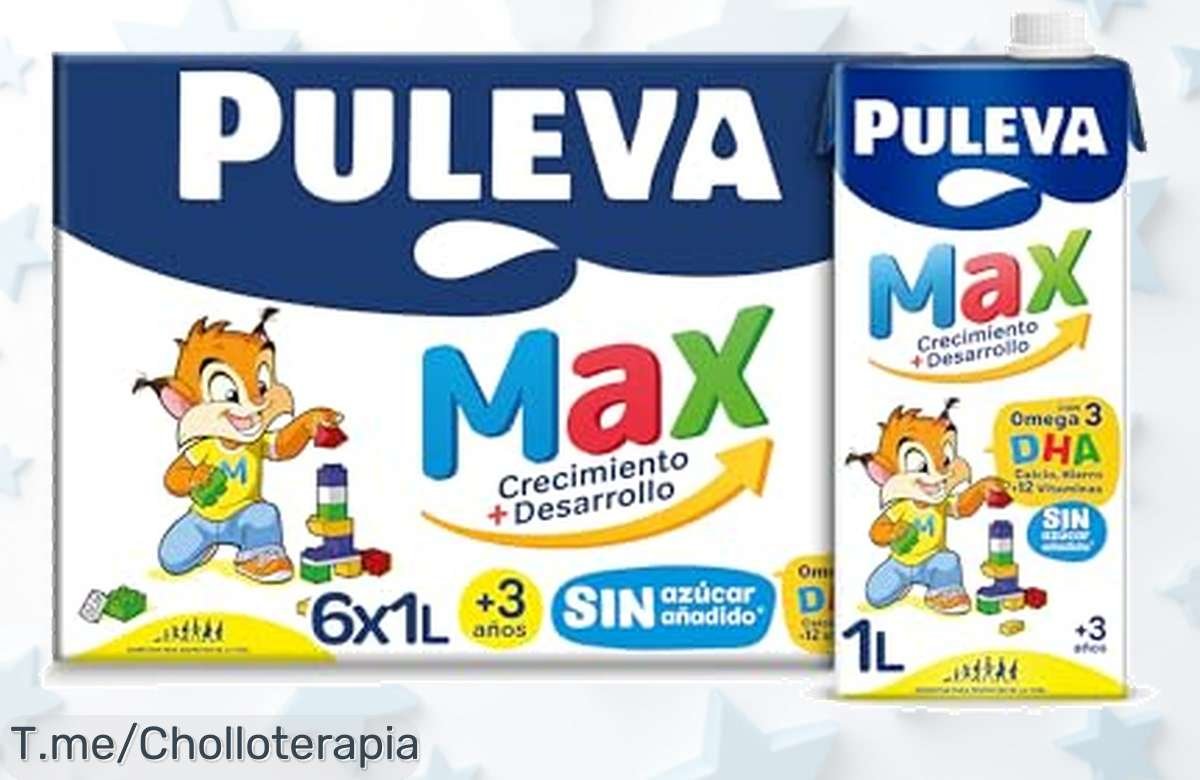 Descubre Puleva MAX, la leche que potencia el crecimiento de tus peques con un super chollo nunca visto. ¡No te quedes sin ella y compra ya antes que se acabe!
