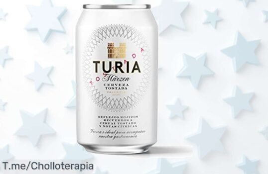 Descubre Turia Märzen pack de 24 latas con sabor único y color rojizo a precio loco un ofertón nunca visto que llena tu nevera rápido porque es oferta limitada compra ya