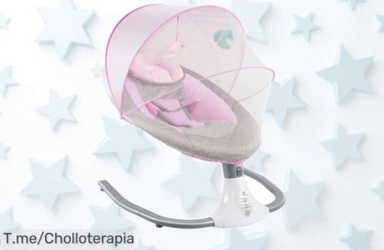 Descubre el Balancín Electrónico Para Bebé: ¡Super Chollo Con Música y Juguetes Que Ayudan A Dormir Plácidamente! Aprovecha Este Ofertón Antes De Que Se Agote