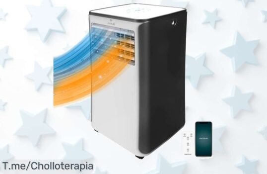 Descubre el Cecotec ForceClima 9500 con mando y wifi, climatiza rápido sin ruido este super chollo se va volando Aprovecha el descuento brutal ya