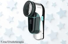Descubre el Cecotec Quitapelusas recargable con cuchillas ultra rápidas y 45 minutos sin parar un ofertón único que dejará tu ropa impecable corre ya por este precio loco nunca visto