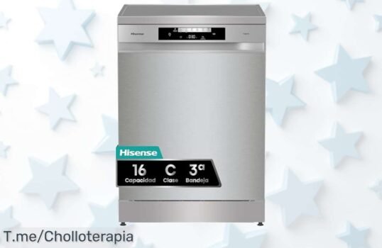 Descubre el Hisense HS643C90X con secado automático y tercera bandeja para platos perfectos en 15 minutos precio loco nunca visto aprovecha este super chollo de oferta limitada ya