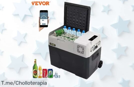 Descubre el Mini Refrigerador VEVOR: ¡Portátil y refrescante para tus aventuras! Aprovecha el descuentazo, las unidades vuelan ¡Compra ya antes de que se acaben!