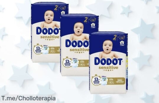 Descubre el Ofertón de Pañales DODOT Sensitive Talla 2: calidad premium para tu bebé a un precio loco, pero date prisa, ¡la oferta se acaba pronto!