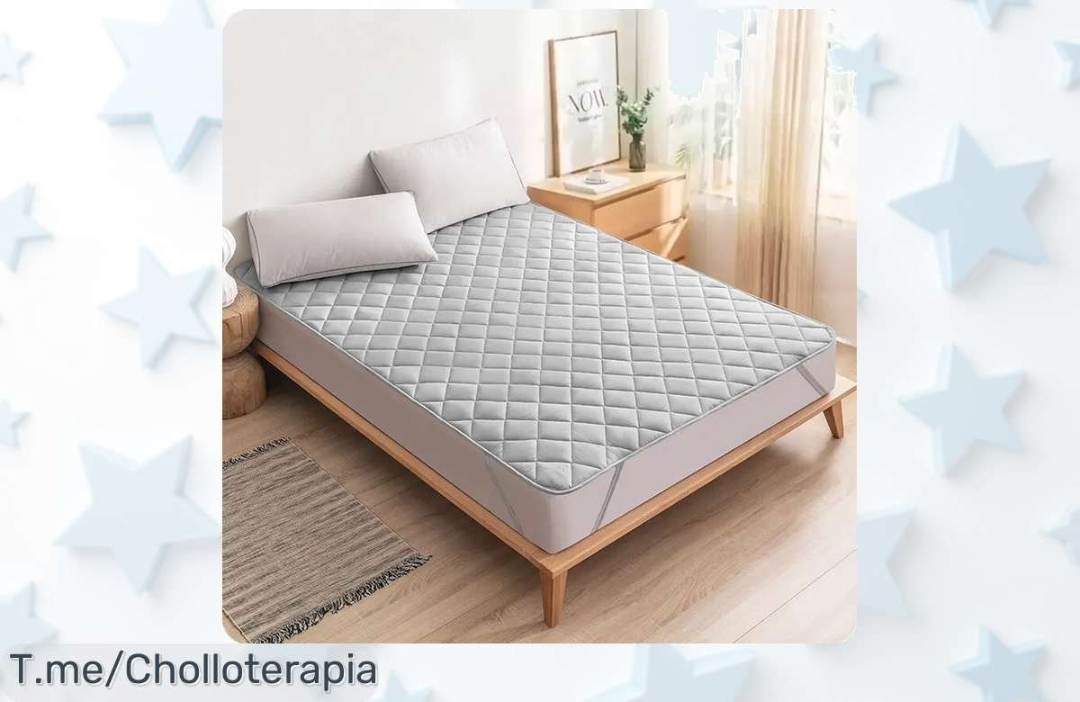 Descubre el Ofertón del Protector de Colchón Ultrasónico: Duerme Tranquilo con Su Banda Elástica a un Precio Loco. ¡Compra Ya Antes de Que Se Agote!