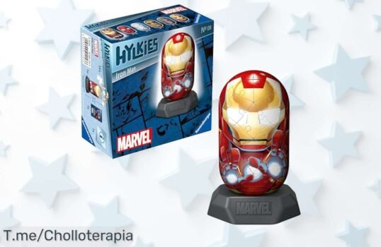 Descubre el Ravensburger puzzle 3D Marvel Iron Man rojo con descuento brutal disfruta un precio loco para ejercitar tu mente aprovecha este ofertón único antes de que acabe ¡date prisa!