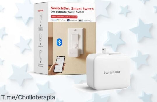 Descubre el SwitchBot Smart Switch Button Pusher con batería duradera y control móvil un ofertón nunca visto precio loco que no puedes dejar pasar compra ya oferta limitada que se agota rápido