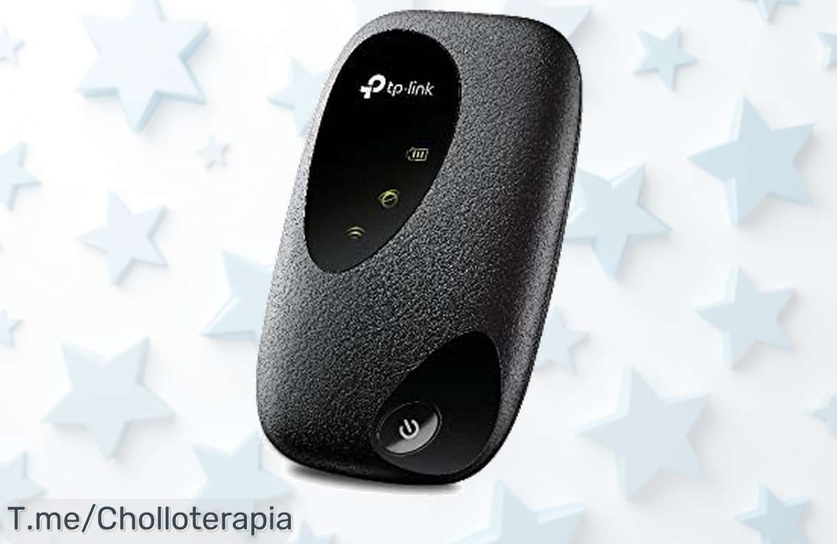 Descubre el TpLink M7000 súper router 4G con velocidad de locura conecta 10 dispositivos y disfruta batería larga aprovecha este ofertón nunca visto corre ya