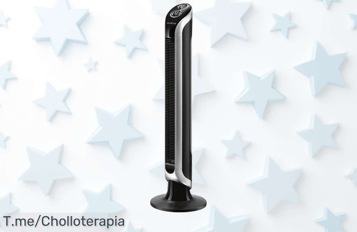 Descubre el Ventilador Rowenta Eole Infinite, potente y silencioso con oscilación de 180° ¡Super chollo a precio loco que no puedes dejar pasar! Compra ya antes de que se agote.