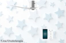 Descubre el Ventilador de Techo Cecotec con Wifi y luz LED, un super chollo para controlar la frescura desde tu móvil ¡Solo hasta agotar existencias, actúa ya!
