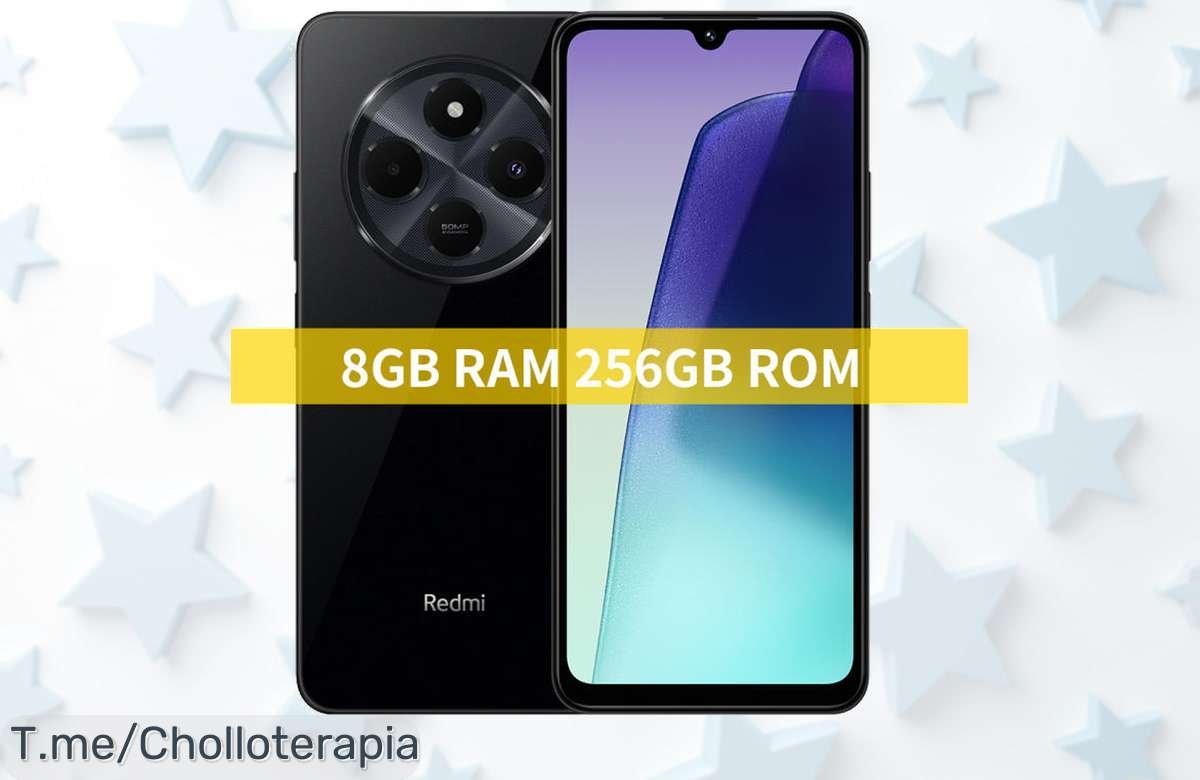 Descubre el Xiaomi Redmi 14C con cámara cuádruple de 50MP y batería brutal de 5160mAh a precio loco disfruta un super chollo con 8GB RAM y 256GB no esperes más ¡ofertón limitado vuela por tu descuento brutal nunca visto!