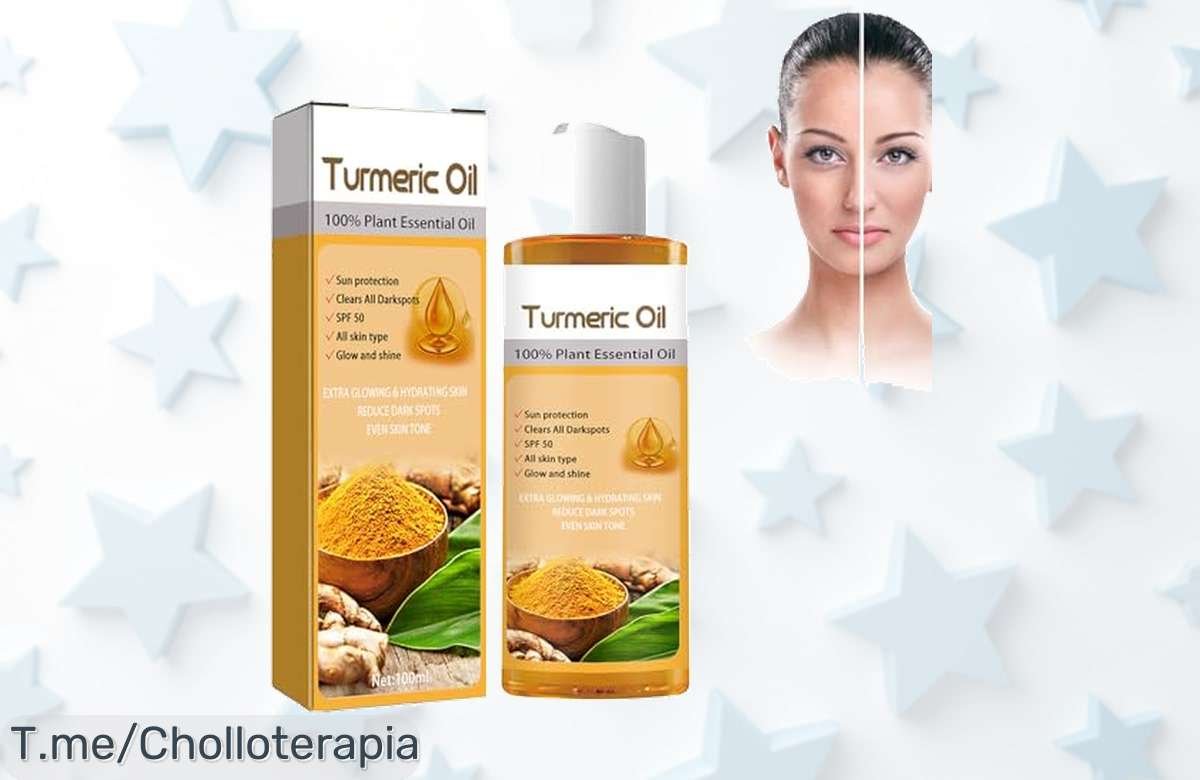 Descubre el aceite antiedad con cúrcuma que reduce arrugas y calma tu piel sensible precio loco nunca visto aprovecha este super chollo hoy mismo corre antes que se acabe