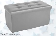 Descubre el banco organizador de 80L con capacidad para 200 kg un ofertón que convierte tu hogar en orden absoluto y aprovecha este precio loco por tiempo limitado ¡corre!