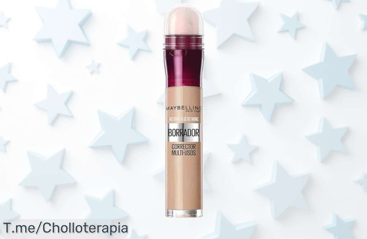 Descubre el borrador mágico de Maybelline con hidratación 12h y efecto antiarrugas un super chollo por tiempo limitado no te pierdas este ofertón nunca visto corre ya