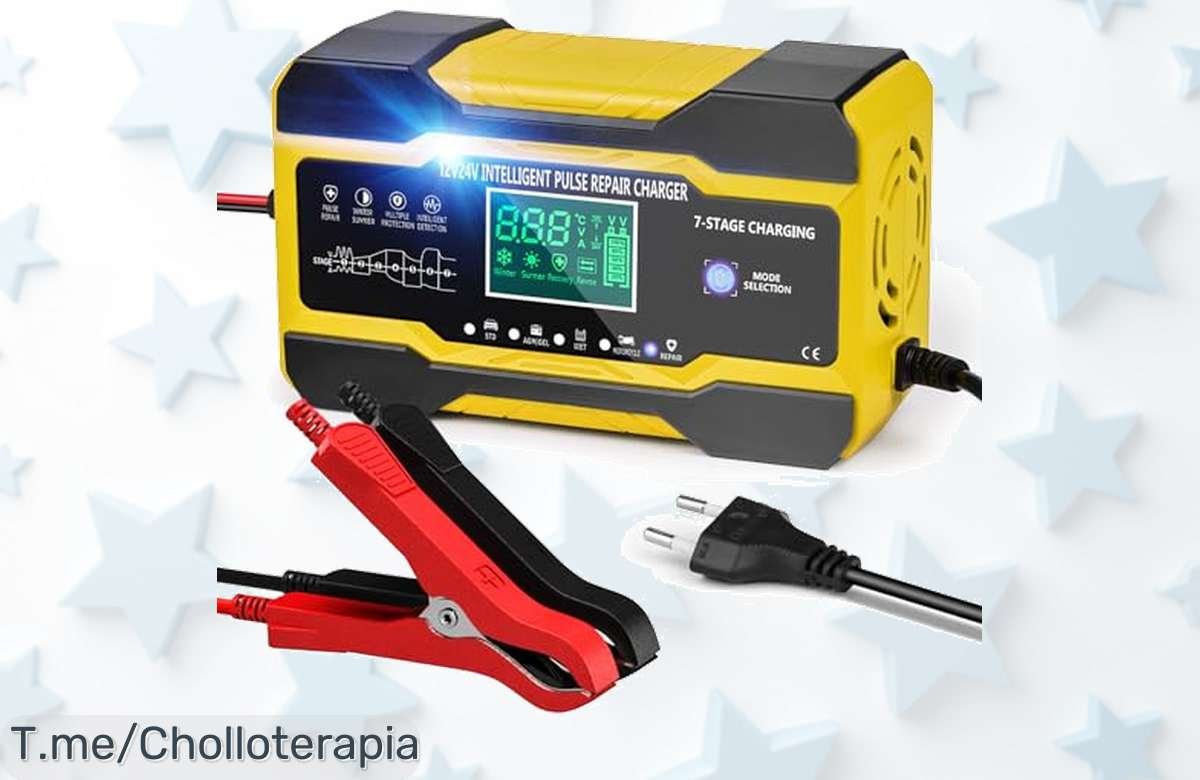 Descubre el cargador YDBAO con pantalla táctil y modo reparación a un precio loco disfruta de carga rápida y segura este super chollo nunca visto corre que vuelan