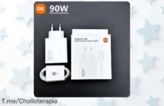 Descubre el cargador rápido Xiaomi 90W con carga turbo que acelera tu móvil al máximo precio loco y descuento brutal nunca visto aprovecha este super chollo oferta limitada actúa ya