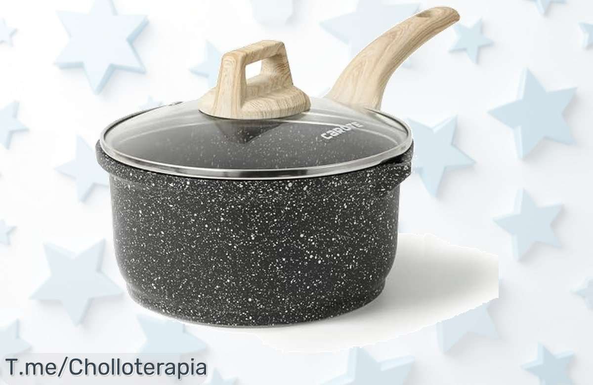 Descubre el cazo CAROTE de 16cm a un precio loco y cocina sin que nada se pegue, ¡limpieza rápida y salud garantizada! Aprovéchalo antes de que vuele este super chollo.