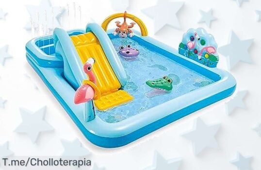 ¡Descubre el centro de juegos acuático INTEK a un precio loco! Diversión infinita y colores vibrantes para tus peques ¡Aprovecha este ofertón limitado antes que se agote!