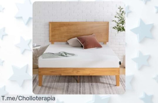 Descubre el colchón Zinus 150x200 con memory y altura ideal que transforma tu descanso en puro lujo al mejor precio loco aprovecha este ofertón nunca visto ¡compra ya!