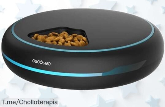 Descubre el comedero dispensador automático Pumba 1600 a un precio loco, ¡con grabador de voz y pantalla LED! No lo dejes pasar, la oferta es limitada Compra ya y sorprende a tu mascota