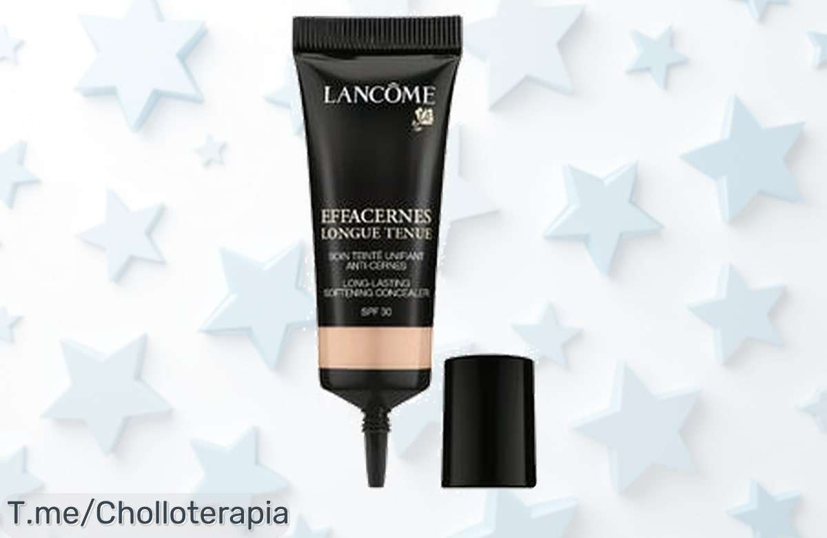 Descubre el corrector de ojeras Effacernes Longue Tenue de LANCOME a un precio loco y di adiós al cansancio, ¡aprovecha esta oferta limitada antes que se agoten!