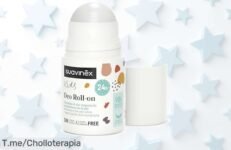Descubre el desodorante Suavinex para niños con piel sensible elimina olores todo el día precio loco y descuento brutal oferta única corre que vuelan las unidades