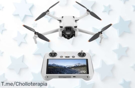 Descubre el dji mini 3 dron ligero con cámara 4K hdr que vuela hasta 10 km y aguanta 38 minutos precio loco nunca visto ¡aprovecha este ofertón ahora antes de que desaparezca!
