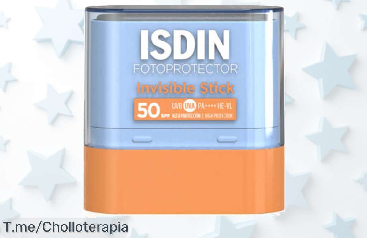 Descubre el fotoprotector invisible stick spf50+ que cuida tu piel sin dejar rastro precio loco con descuento brutal sólo hoy aprovecha este ofertón nunca visto antes
