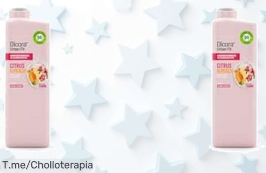 Descubre el gel de baño Dicora vitamina C citrus & peach con un super chollo que cuida tu piel al instante ¡descuento brutal y precio loco solo por tiempo limitado!