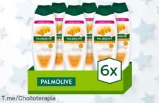 Descubre el gel de ducha Palmolive Natural Balance pack 6 con fragancia irresistible piel suave ¡ofertón y descuento brutal que nunca visto aprovecha ya antes que vuelen!