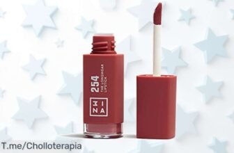 Descubre el labial líquido oscuro 3INA con hidratación y súper pigmento en un ofertón de precio loco que vuela rápido no dejes escapar este descuento brutal hoy mismo