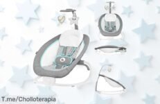 Descubre el lionelo pascal baby bouncer con melodías y vibraciones suaves para calmar al instante, precio loco y descuento brutal que vuela ya no lo dejes escapar