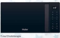 ¡Descubre el microondas Haier Series 2, un super chollo con grill de 1000W que te hará decir adiós a los platos fríos! Aprovecha este ofertón y cocina como un chef ¡Compra ya antes de que se agote!