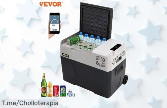 Descubre el mini refrigerador VEVOR de 15L a 50L, ¡una oferta única que no puedes dejar escapar! Refresca tus aventuras con este super chollo antes de que se agote