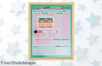 Descubre el planificador magnético semanal de Mr Wonderful con rotulador e imanes colores precio loco y descuento brutal aprovecha este ofertón único antes que se acabe