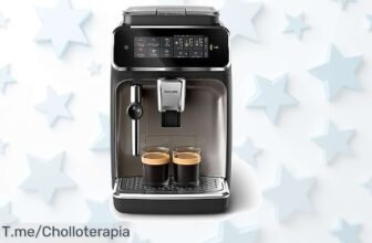 Descubre el precio loco de la PHILIPS Serie 3300: café como en cafetería, espuma sedosa y tecnología SilentBrew ¡No te lo pierdas, oferta limitada!