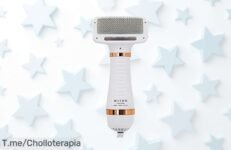 Descubre el secador portátil 2 en 1 para tu mascota, ¡chollazo único! Ahorra tiempo y cuida su calma Aprovecha este ofertón limitado antes de que desaparezca