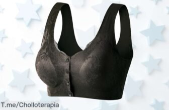 Descubre el sujetador sin aros con cierre frontal y sujeción máxima precio loco que abrazará tu cuerpo cómodo seguro nunca visto corre por este ofertón de tiempo limitado