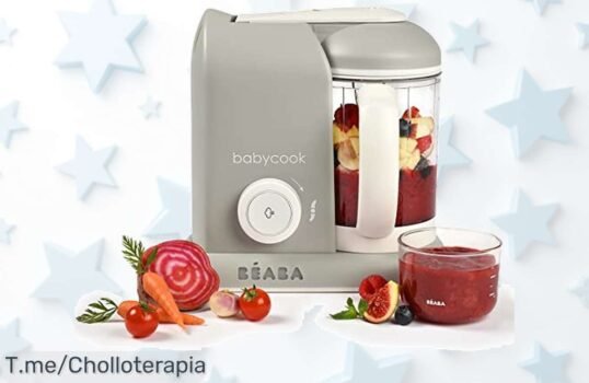 Descubre el super chollo BÉABA Babycook Solo: cocina al vapor y tritura en 15 minutos, ¡comida deliciosa para tu pequeño! Apúrate, las unidades son limitadas