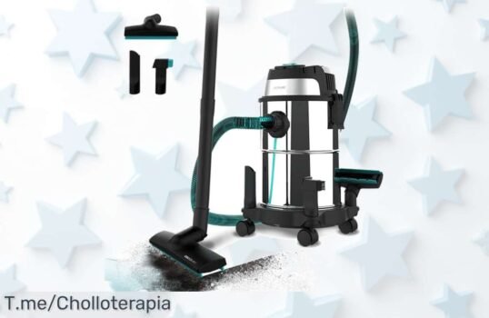Descubre el super chollo Cecotec Conga Rockstar Wet & Dry potencia brutal para limpiar sin esfuerzo y un precio loco que nunca verás otra vez ¡aprovecha ya este ofertón!