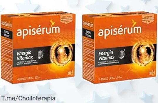 Descubre el super chollo de APISERUM Vitamax: energía y vitalidad en cada sorbo, ¡no te quedes sin este ofertón único que se agota rápido! Compra ya antes de que sea tarde