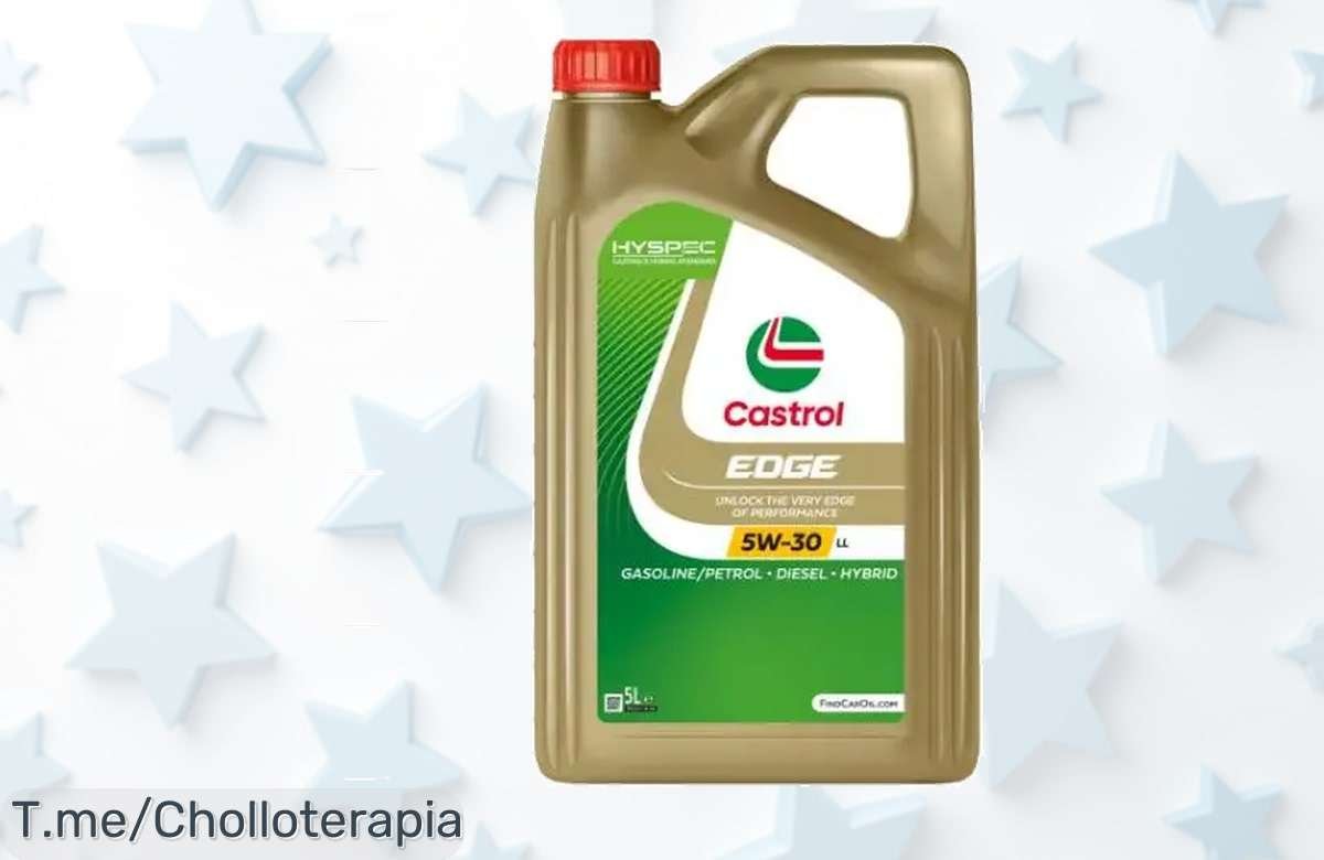 Descubre el super chollo de Castrol EDGE 5W30 LL: ¡Potencia tu motor y protege tu auto a un precio loco! Aprovecha esta oferta única antes que se agote, compra ya.