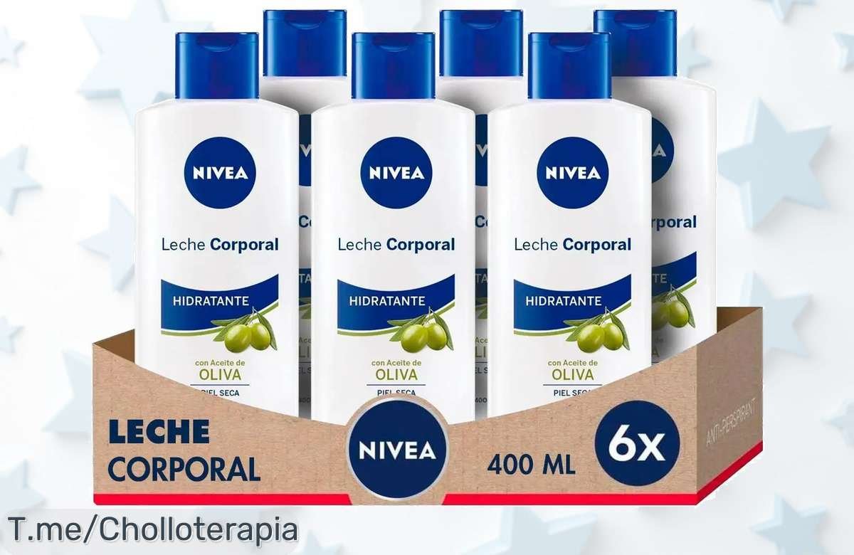 Descubre el super chollo de NIVEA: Pack ahorro de 6 Leches Corporales que nutren tu piel a un precio loco, ¡aprovéchalo ya antes de que se agote!