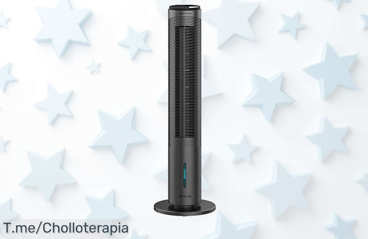 Descubre el super chollo del Cecotec Climatizador Evaporativo EnergySilence 2000 Cool Tower Smart y disfruta de frescura instantánea, ¡aprovéchalo antes que desaparezca!