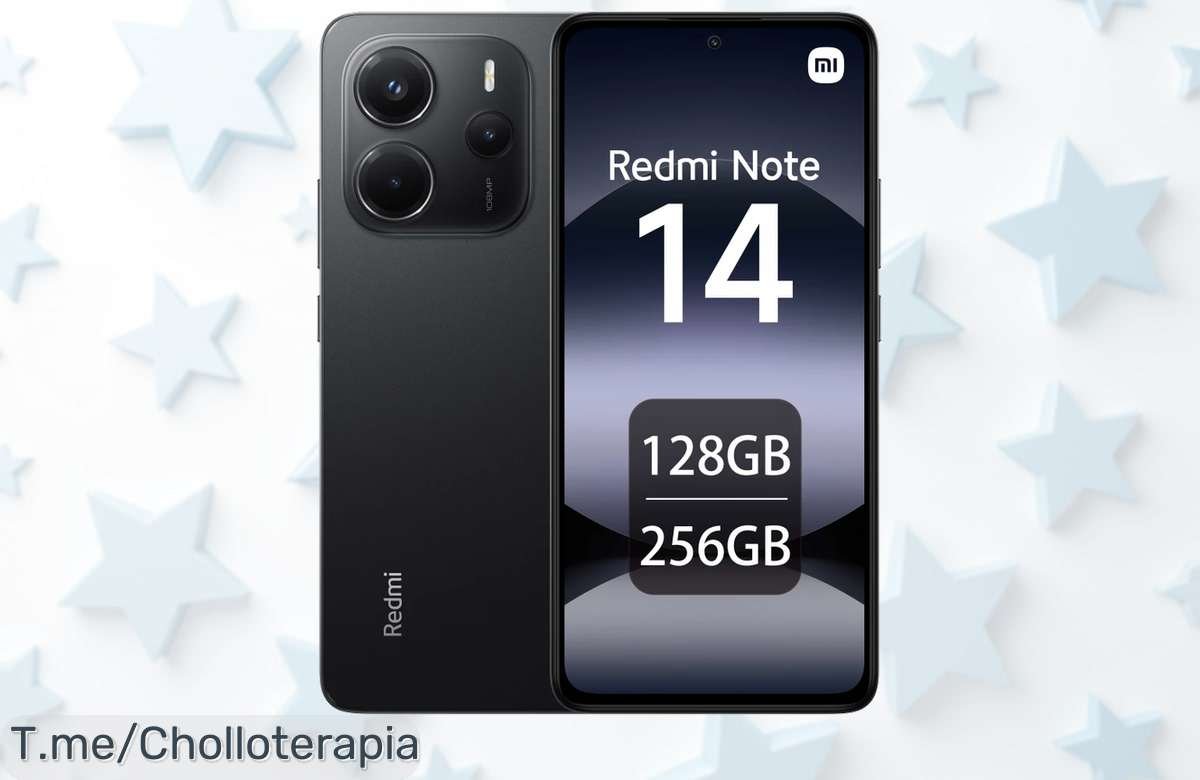 Descubre el super chollo del Xiaomi Redmi Note 14 con cámara de 108MP y pantalla AMOLED, ¡hazlo tuyo ahora antes que se agote en este ofertón único!