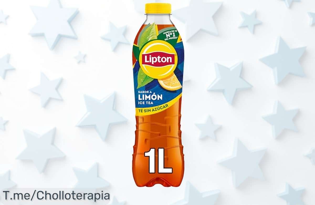 Descubre el super chollo del verano con Lipton Té helado de limón, refrescante y sin azúcar. ¡No te pierdas este ofertón antes de que se agote!